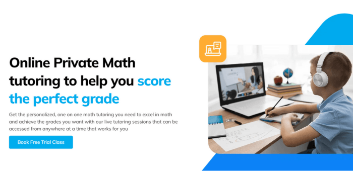 Online private math tutoring to help you score the perfect grade